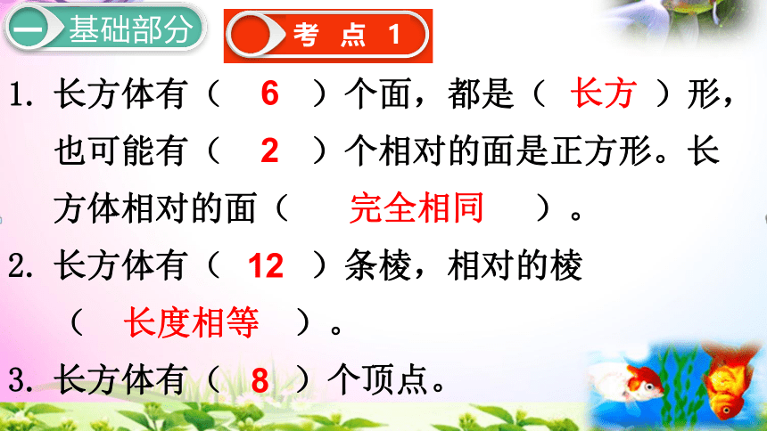 人教版五年级下册数学3.2正方体的认识考点精讲+同步课件【易懂通课堂】