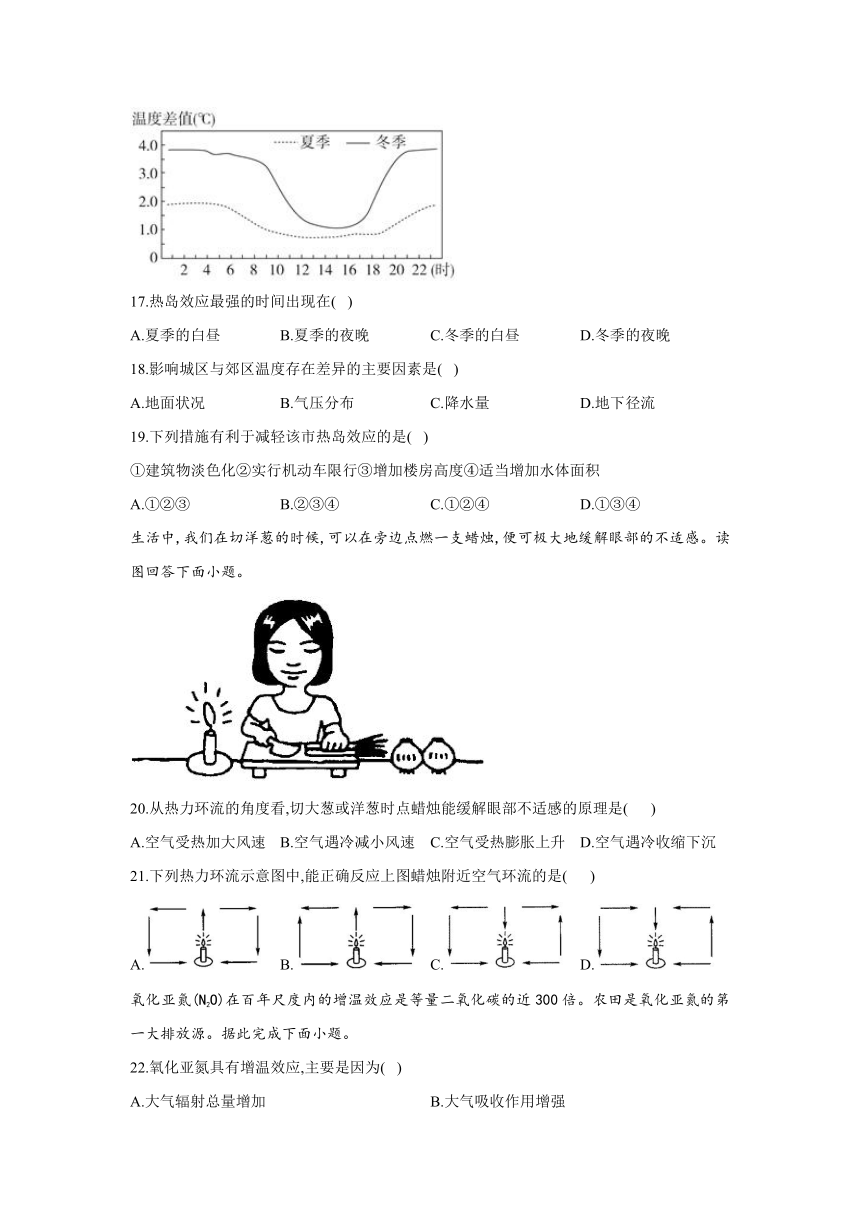 辽宁省葫芦岛八高中2021-2022学年高一上学期期中考试地理试卷（Word版含答案）