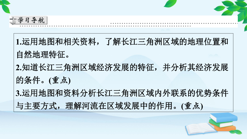 湘教版地理八年级下册 第七章第四节　长江三角洲区域的内外联系 习题课件(共28张PPT)