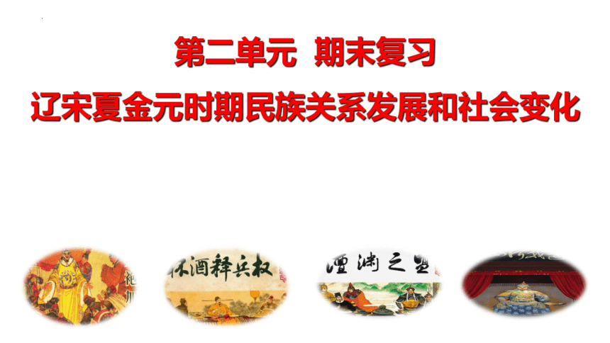 第二单元  辽宋夏金元时期民族关系发展和社会变化 课件  2022-2023学年七年级历史下册期末核心知识精品课件