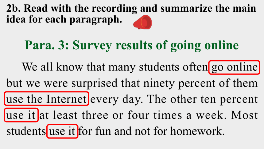 Unit 2 How often do you exercise? Section B 2a-2e课件30张