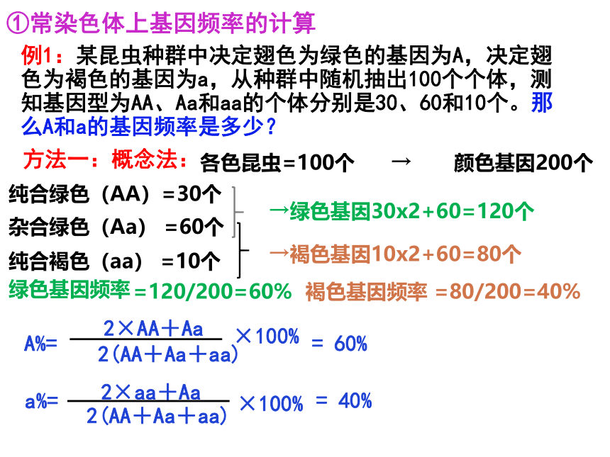 6.3种群基因组成的变化与物种的形成 课件【新教材】2020-2021学年高一生物（人教版（2019）必修二）（69张PPT）