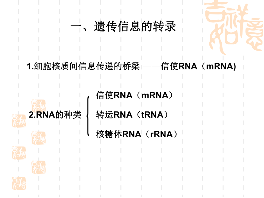 苏教版高中生物必修2第2章第三节《基因控制蛋白质的合成》微课教学课件(共37张PPT)