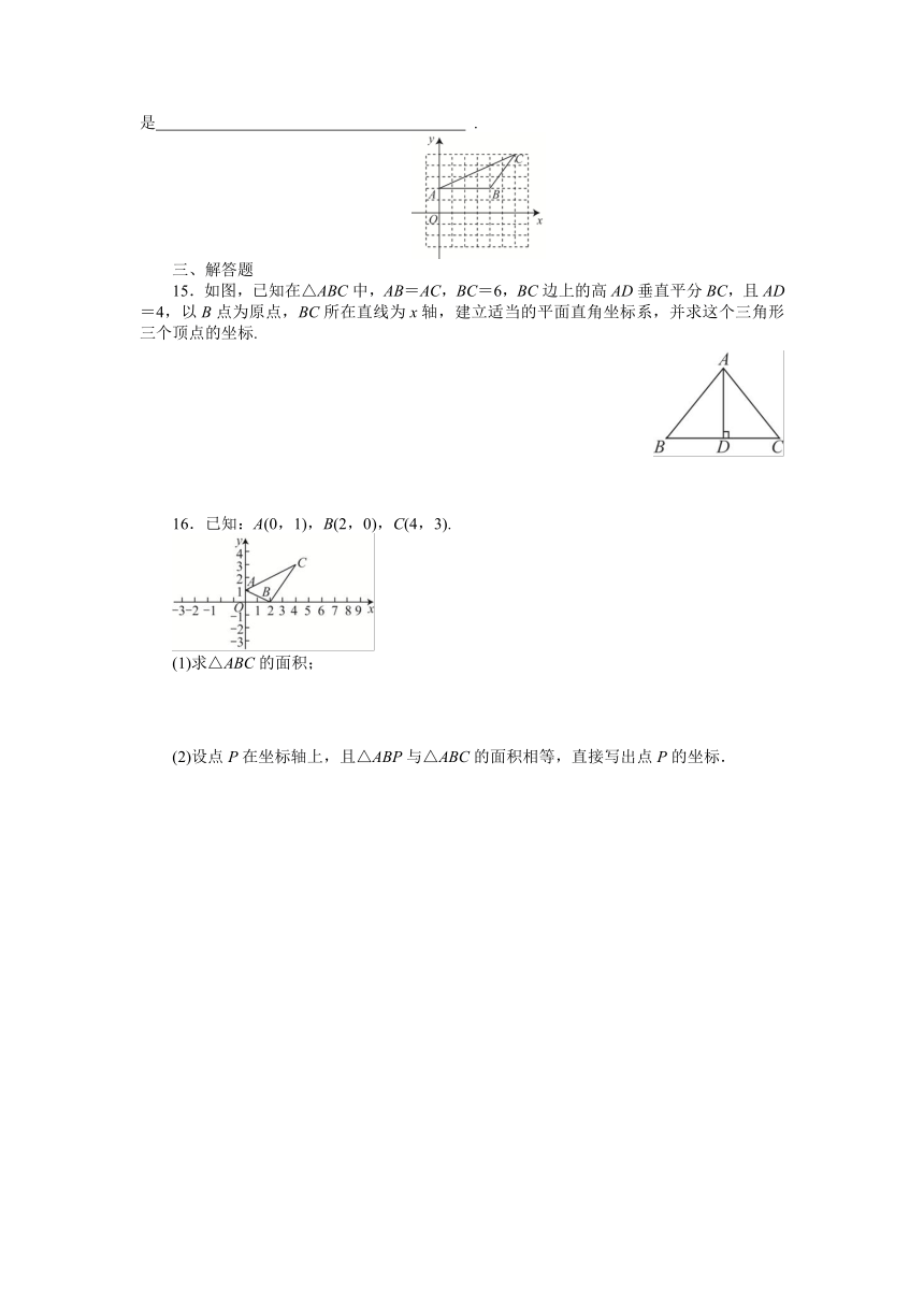 第三章 位置与坐标 同步练习-2021-2022学年北师大版八年级数学上册(word版含答案)