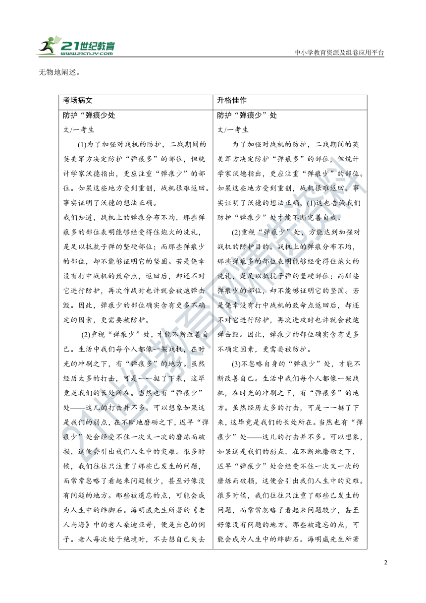 【备考2022】高考语文二轮 专题17 文体范和结构巧 学案