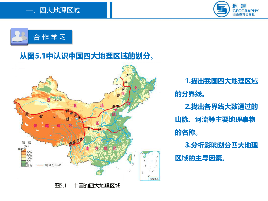 【推荐】晋教版初中地理八年级下册 第五章 我国的地域差异 课件（共46张PPT）