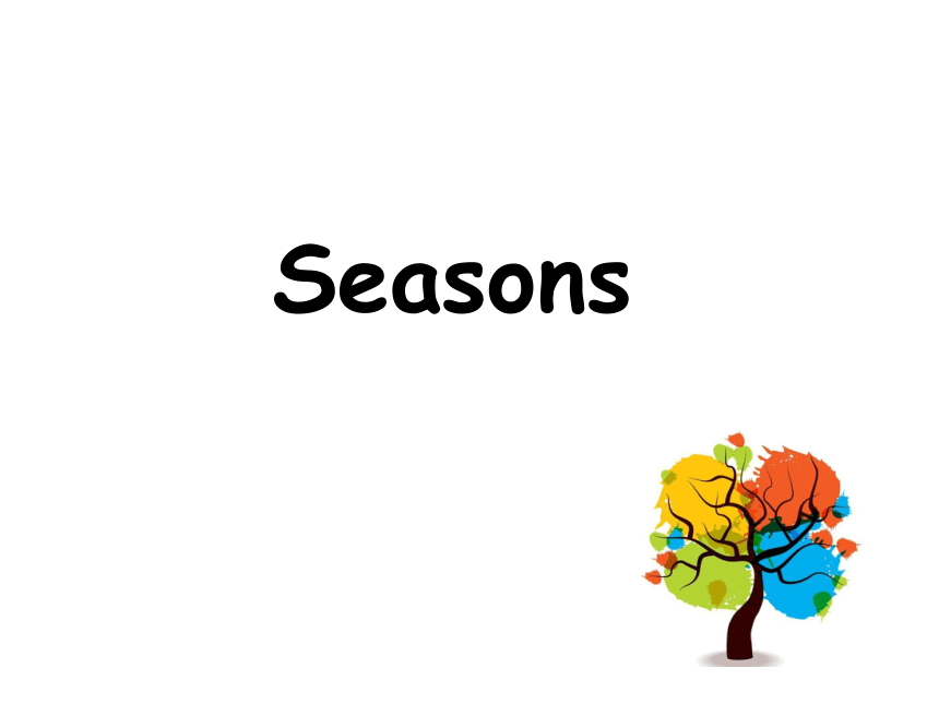 Unit3 Seasons Lesson2 课件(共13张PPT)