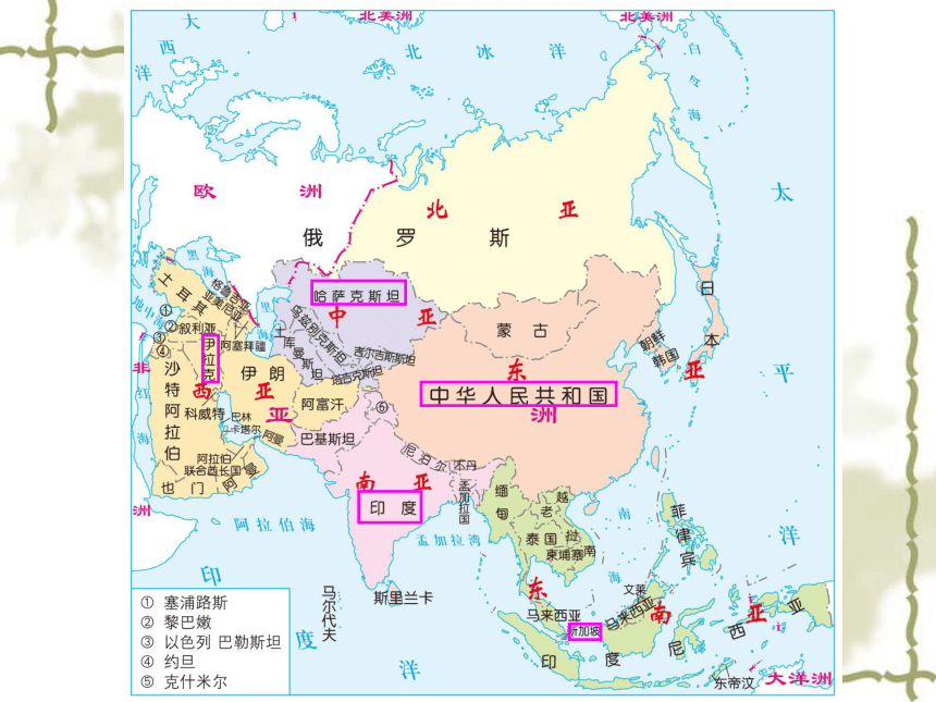 3.3世界上的国家（共24张PPT）