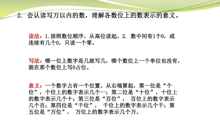 小学数学苏教版二年级下认识万以内数的单元复习课件(共27张PPT)