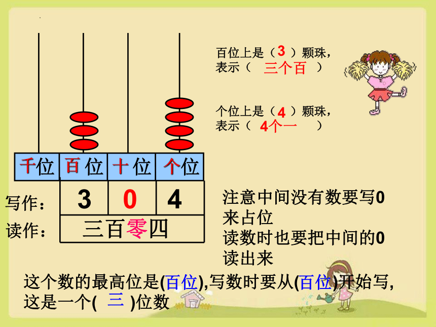 人教版二年级下册数学千以内数的读与写（课件）(共16张PPT)