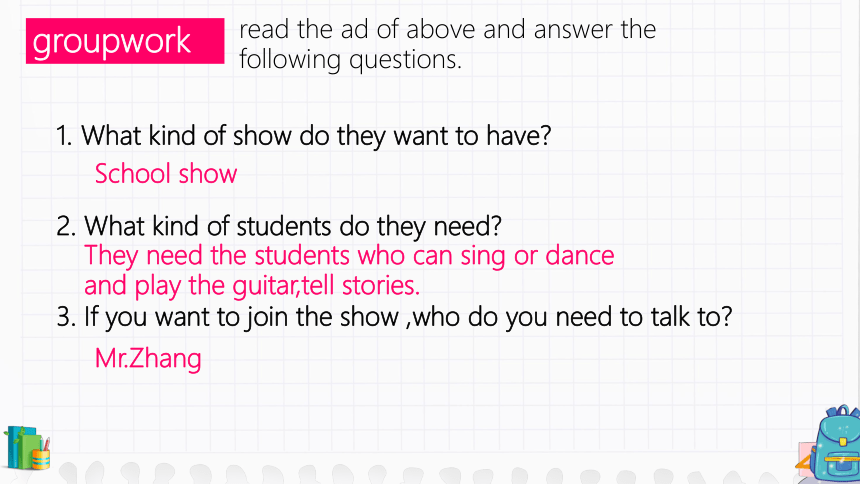 Unit 1 Can you play the guitar ？Section A Grammar 课件（20张PPT）