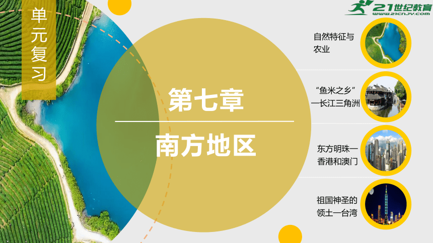 第七章南方地区（单元复习）-2022-2023学年八年级地理下册同步精品课堂（人教版）（共49张PPT）