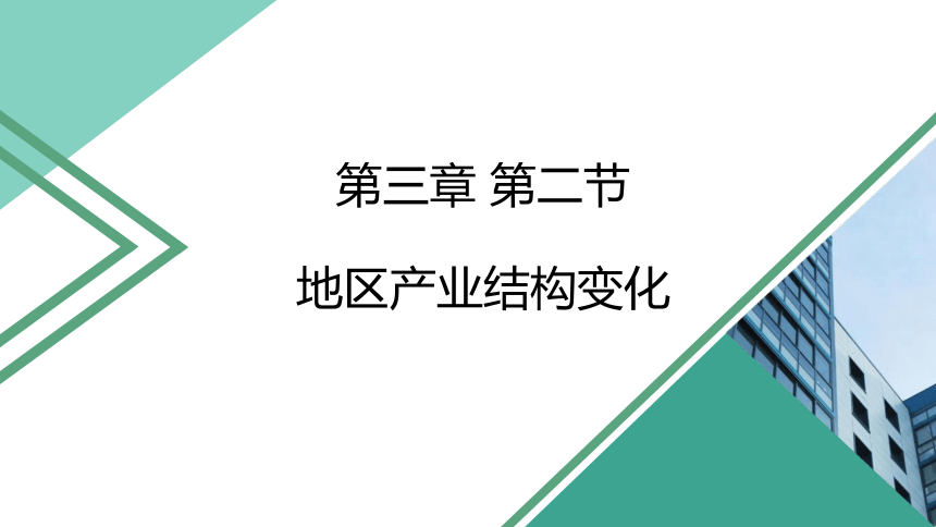 地理人教版（2019）选择性必修2 3.2 地区产业结构变化课件（共23张ppt）