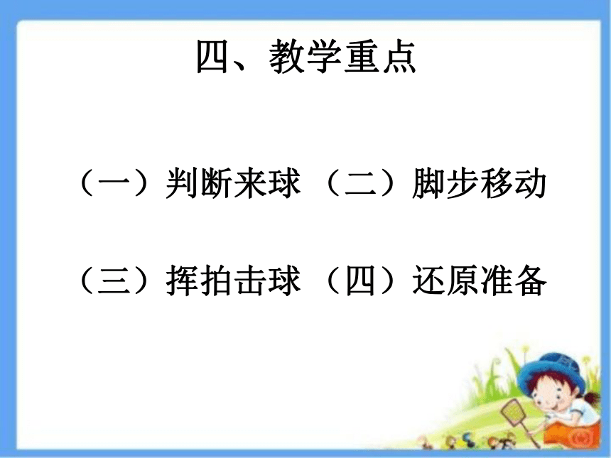 人教版七年级体育 6.1正手发球和反手玫球 说课 课件（36ppt）