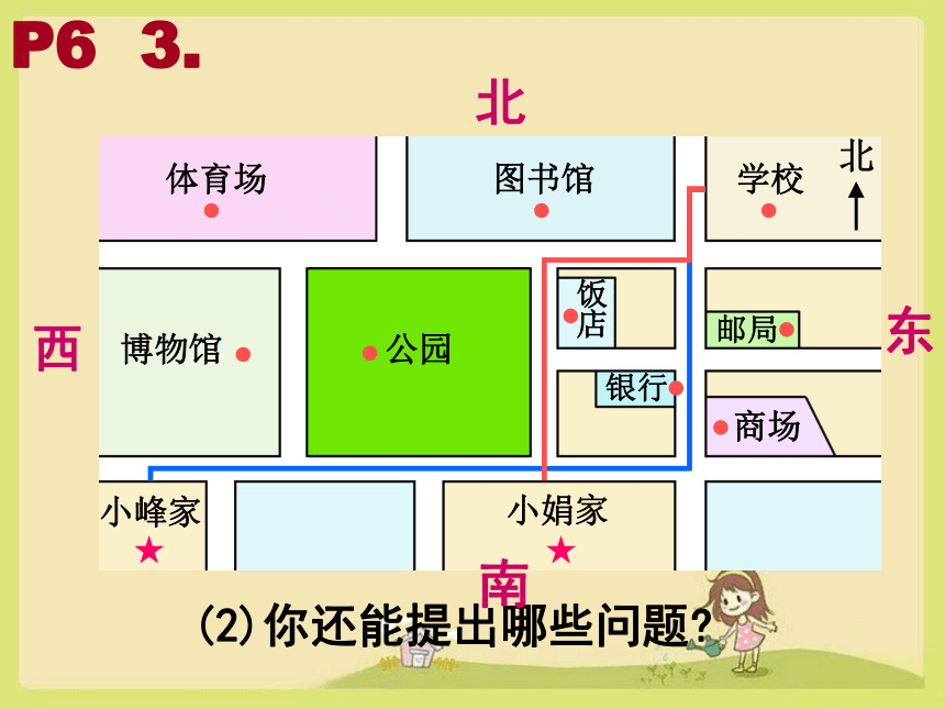 苏教版二年级下册数学认识东南西北(第二课时)（课件）(共26张PPT)