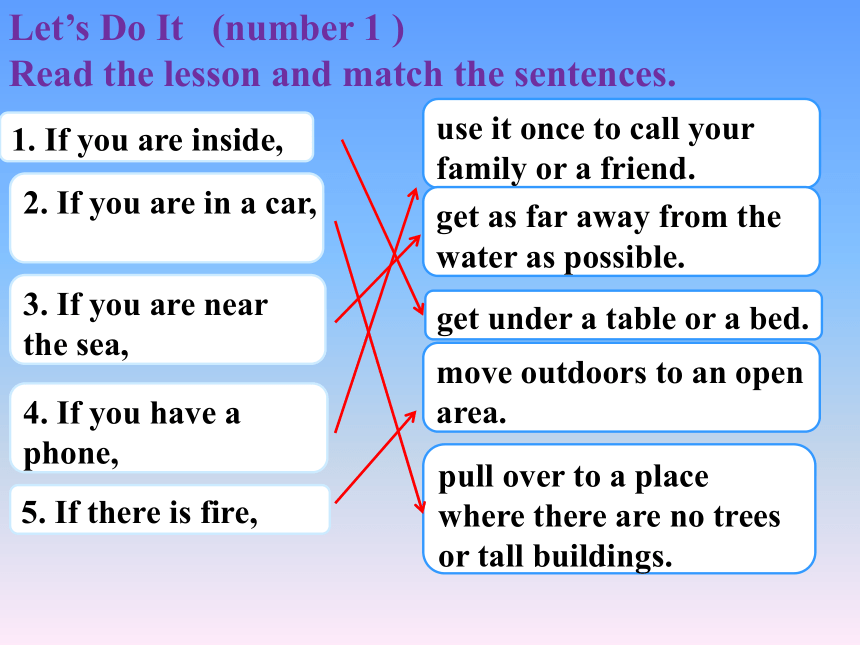 Unit 3 Safety Lesson 17 Staying Safe in an Earthquake课件(共18张PPT)