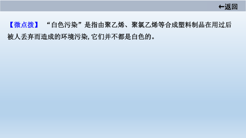 2021届鲁教版中考化学大一轮单元总复习：第十一单元　化学与社会发展(共32张PPT)