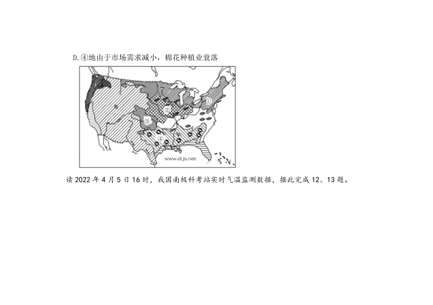 2023年山东省临沂市蒙阴县中考一模地理试题（含答案）