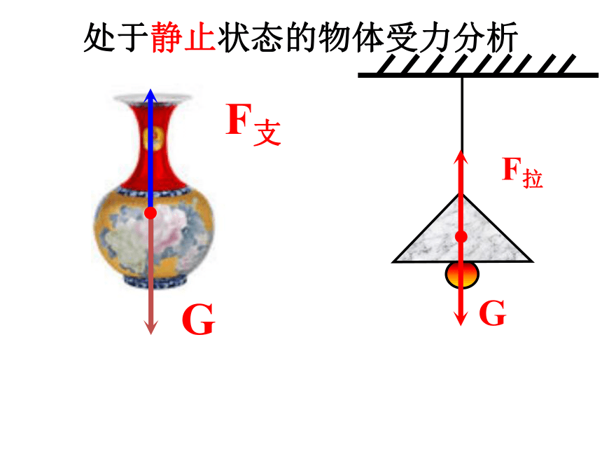 初中物理沪科版八年级7.3 力的平衡 课件(共31张PPT)