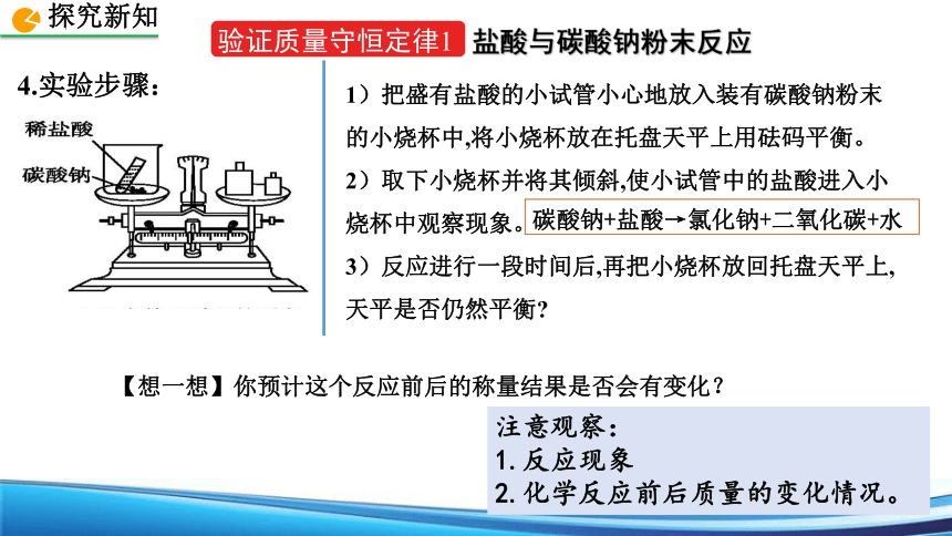 5.1 质量守恒定律 第2课时课件—2022-2023学年九年级化学人教版上册(共20张PPT)