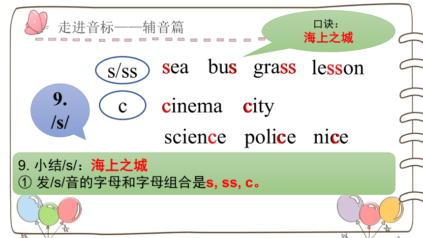 通用 小学英语小升初复习专题--国际音标学习第七讲 辅音篇 课件(共16张PPT)