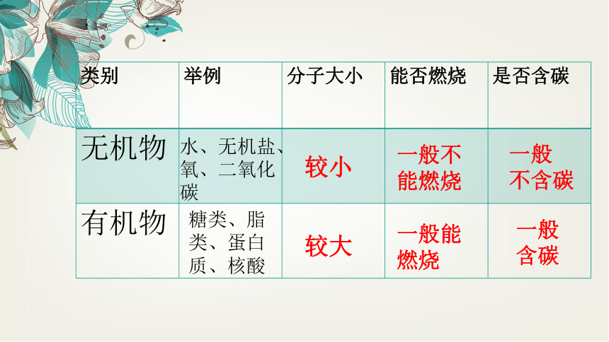 2021-2022学年人教版七年级生物上册2.1.4细胞的生活  课件(共24张PPT)