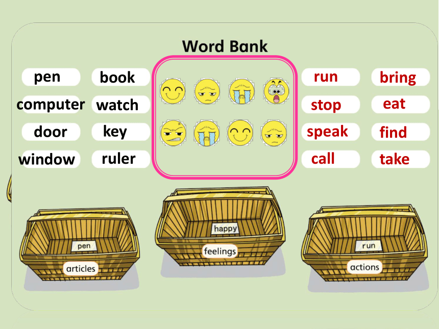 北京版小学英语四年级上册 Unit4 Revision Lesson14 课件(共13张PPT)