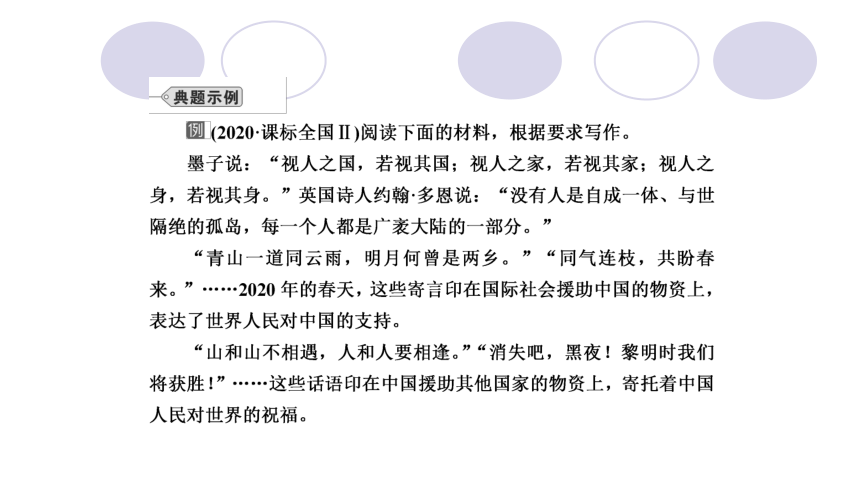 2022届高考作文系列训练之任务驱动型作文审题立意指导课件（41张PPT）