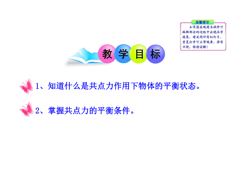 4.1 共点力作用下物体的平衡课件 20张PPT