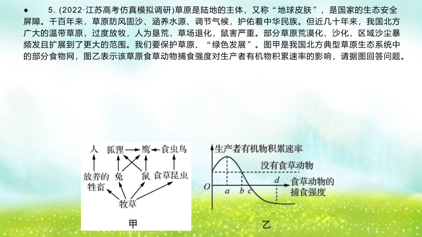 【二轮专题课件】专题6 生物与环境 第2讲 生态系统与环境保护(共65张PPT)