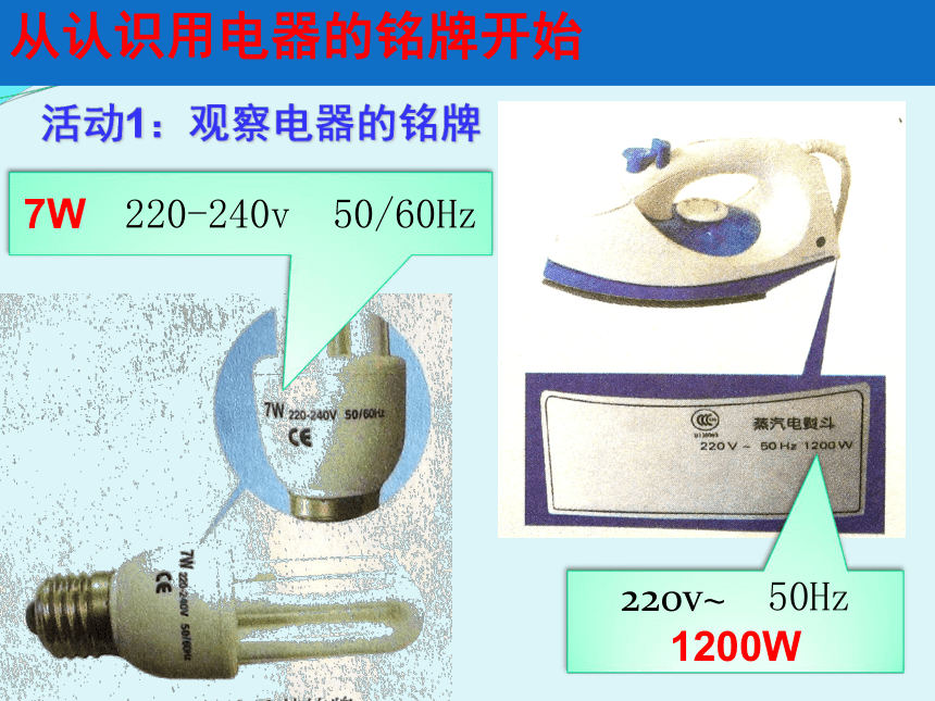 15.2认识电功率     课件   2022-2023学年沪粤版物理九年级上册(共30张PPT)