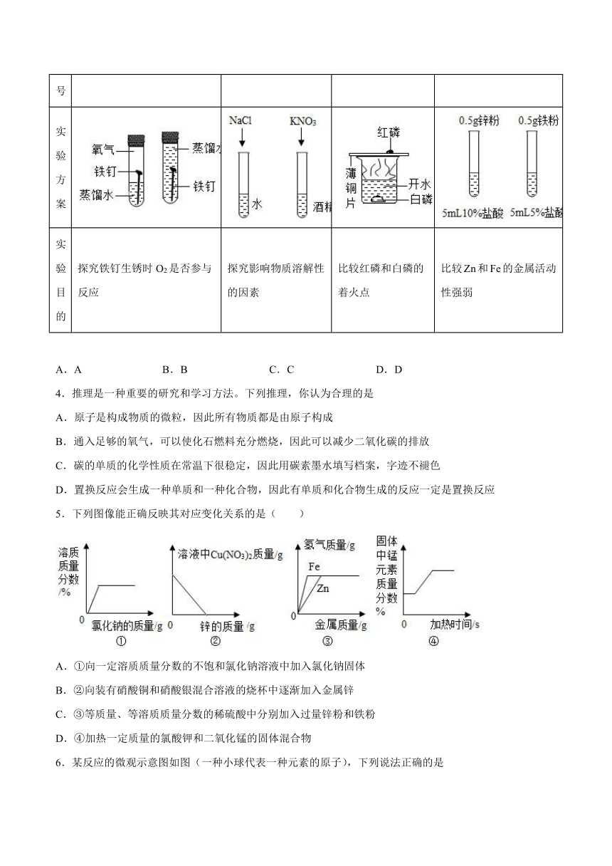 第九单元金属测试题（含答案）---2022-2023学年九年级化学鲁教版下册