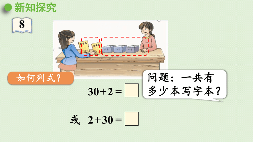 人教版一年级数学下册 4 100以内数的认识 第7课时  整十数加一位数及相应的减法 课件(共24张PPT)