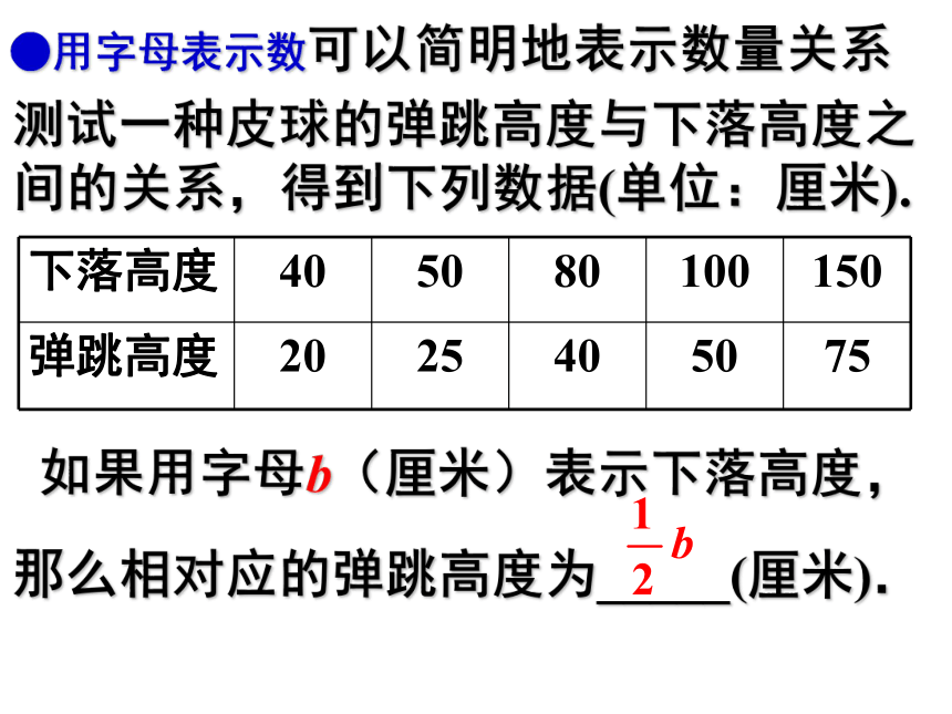 苏科版（新版）七年级上3.1 字母表示数  课件（共25张PPT）