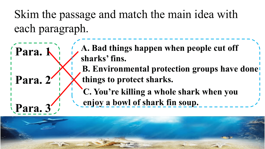 鲁教版九年级全册 Unit 8 We're trying to save the earth！Section A 3a-3b 课件 (共14张PPT)