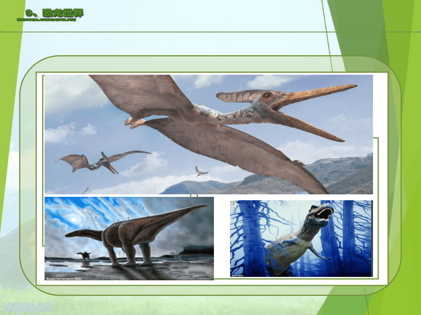 湘美版三年级美术下册 第9课 恐龙世界 课件 (17张PPT)