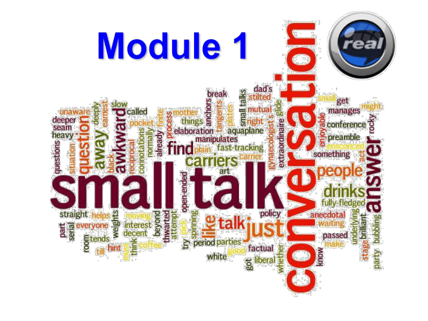 外研版  选修六  Module 1 Small Talk Introduction and  Cultural corner TheAAA(共31张PPT)