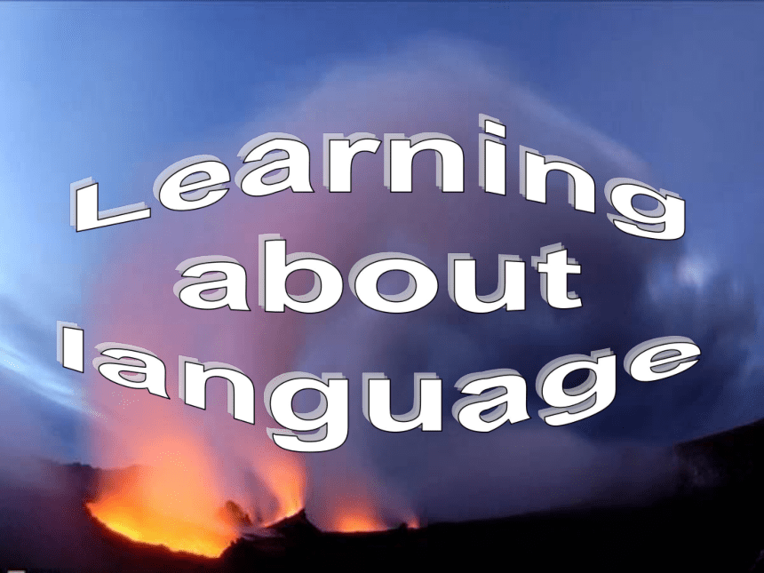 人教版高二英语选修六Unit 5 The power of nature Learning about language课件（37张ppt)