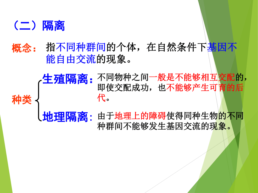 人教高中生物必修二7.2现代生物进化理论的主要内容 课件（35张ppt）