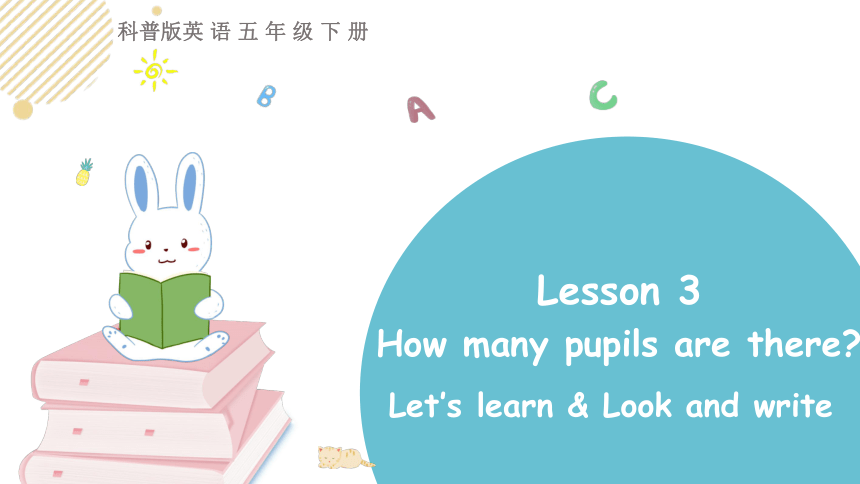 Lesson 3 How many pipils are there？第二课时课件(共19张PPT)