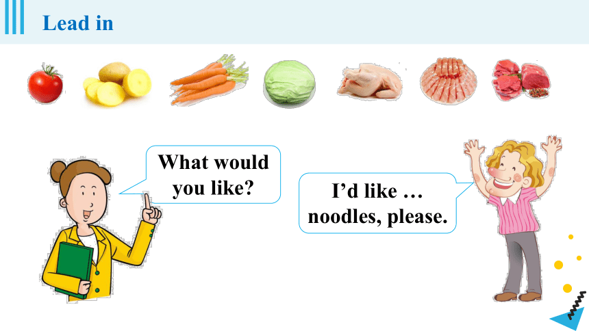 Unit 10 I'd like some noodles. 第2课时考点讲解 （29张PPT）