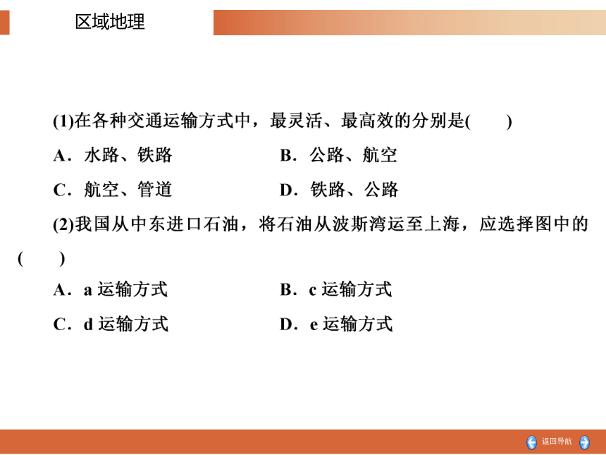 中国地理复习8 中国的交通课件(共76张PPT)