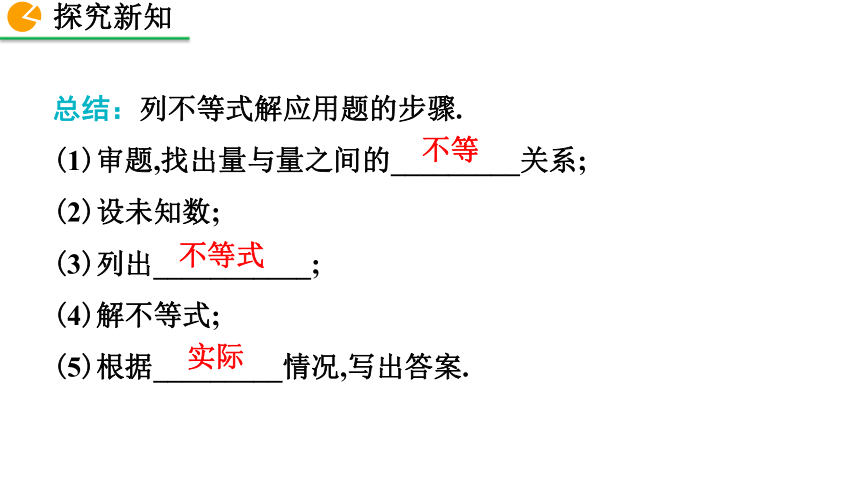 2020--2021学年八年级数学北师大版下册2.4 一元一次不等式（第2课时） 课件（26张）