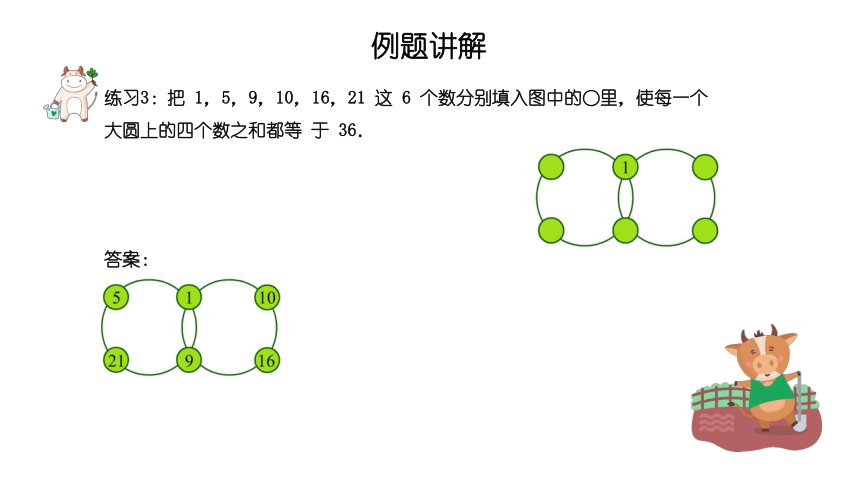 【奥数】二年级下册数学奥数课件-第13讲《复杂的数阵图》 全国通用(共20张PPT)