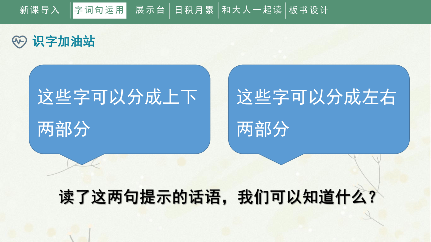 统编版一年级上册课文2《语文园地六》  课件（共25张PPT）