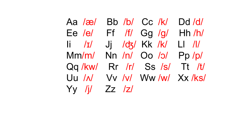 Unit 9 Write and colour the letters第一课时课件