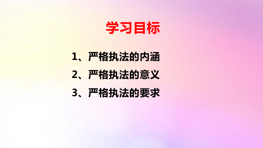 高中政治统编版必修三9.2 严格执法 课件（共28张ppt）