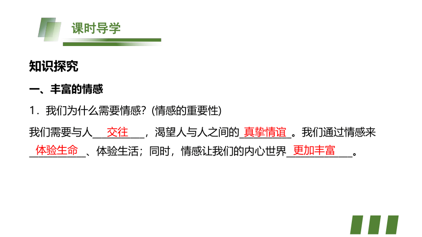 5.1 我们的情感世界   课件(共25张PPT) 初中道德与法治统编版七年级下册