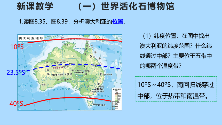 人教版地理七年级下册8.4 澳大利亚  第一课时 课件(共27张PPT)