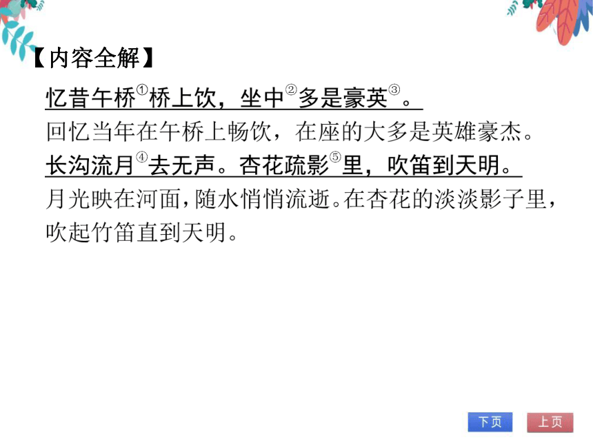 【统编版】语文九年级下册 第三单元 课外古诗词诵读 同步课堂练（课件版）